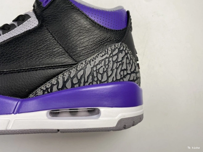 Rep TBK Air Retro Court Purple 050 CT8532 Jordan 3 Black 0707